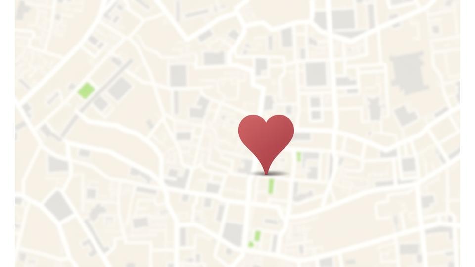 Mapa wskazująca lokalizację biura Serce Stori w Warszawie, Aleje Ujazdowskie.
