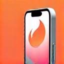 Logotyp aplikacji Tinder na ekranie smartfona, otoczony sercami i ikonami 'like', symbolizującymi szybkie dopasowania.